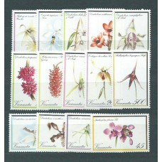 Vanuatu - Correo Yvert 643/56 ** Mnh   Flores