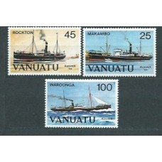 Vanuatu - Correo Yvert 699/701 ** Mnh  Barcos