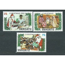 Vanuatu - Correo Yvert 702/4 ** Mnh  Navidad