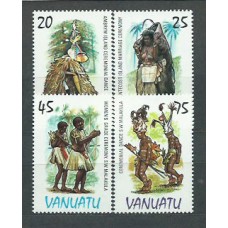 Vanuatu - Correo Yvert 705/8 ** Mnh  Trajes típicos