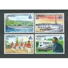 Vanuatu - Correo Yvert 718/21 ** Mnh  Barcos