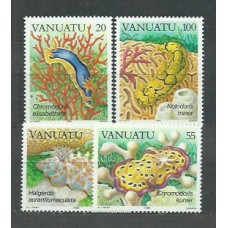 Vanuatu - Correo Yvert 727/30 ** Mnh  Fauna marina