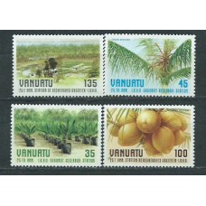Vanuatu - Correo Yvert 759/62 ** Mnh  Flora