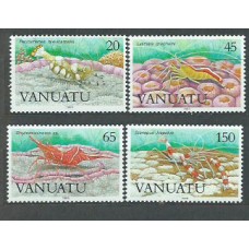 Vanuatu - Correo Yvert 822/5 ** Mnh  Fauna marina
