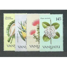 Vanuatu - Correo Yvert 838/41 ** Mnh  Flores