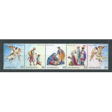 Vanuatu - Correo Yvert 851/5 ** Mnh  Navidad