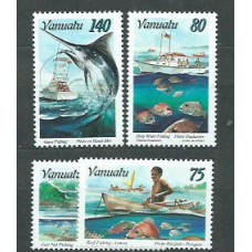 Vanuatu - Correo Yvert 995/8 ** Mnh  Pesca