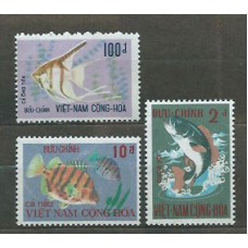 Vietnam del Sur - Correo Yvert 407/9 ** Mnh   Fauna peces