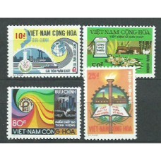 Vietnam del Sur - Correo Yvert 522/5 ** Mnh