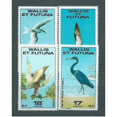 Wallis y Futuna - Correo Yvert 217/20 ** Mnh Fauna. Aves