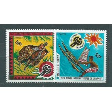 Wallis y Futuna - Correo Yvert 232/3 ** Mnh