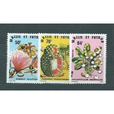 Wallis y Futuna - Correo Yvert 234/6 ** Mnh Flores