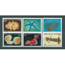 Wallis y Futuna - Correo Yvert 248/53 ** Mnh Fauna