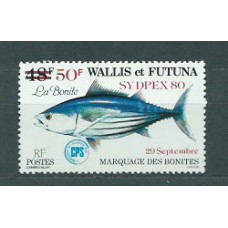 Wallis y Futuna - Correo Yvert 264 ** Mnh Fauna. Peces