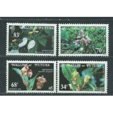 Wallis y Futuna - Correo Yvert 286/9 ** Mnh Flores