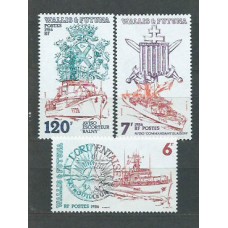 Wallis y Futuna - Correo Yvert 348/50 ** Mnh Barcos