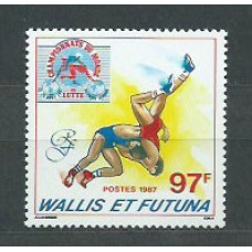 Wallis y Futuna - Correo Yvert 359 ** Mnh Deportes. Lucha