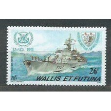 Wallis y Futuna - Correo Yvert 384 ** Mnh Barco