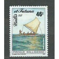 Wallis y Futuna - Correo Yvert 404 ** Mnh Barco