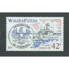 Wallis y Futuna - Correo Yvert 408 ** Mnh Barco