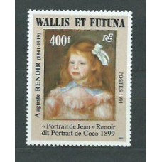 Wallis y Futuna - Correo Yvert 411 ** Mnh Pintura