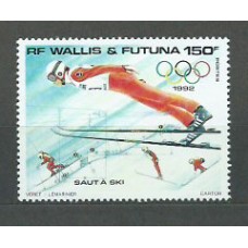 Wallis y Futuna - Correo Yvert 425 ** Mnh Deportes. Olimpiadas de Albertville