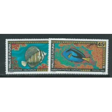 Wallis y Futuna - Correo Yvert 451/2 ** Mnh Fauna. Peces