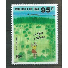 Wallis y Futuna - Correo Yvert 486 ** Mnh Deportes. Golf