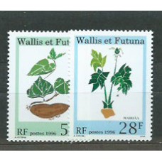 Wallis y Futuna - Correo Yvert 487/8 ** Mnh Flora. Plantas