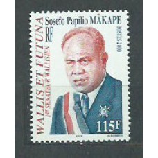 Wallis y Futuna - Correo Yvert 538 ** Mnh Personaje