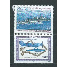 Wallis y Futuna - Correo Yvert 622/3 ** Mnh Barco. Avión