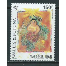 Wallis y Futuna - Aereo Yvert 184 ** Mnh Navidad