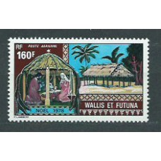 Wallis y Futuna - Aereo Yvert 85 ** Mnh Navidad