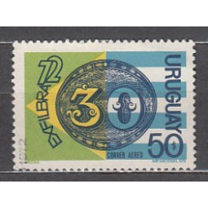 Uruguay - Aereo Yvert 388 ** Mnh Exposición Filatelica