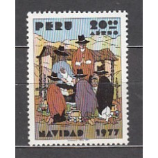 Peru - Aereo Yvert 453 ** Mnh Navidad