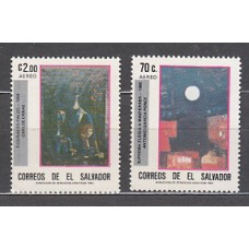 Salvador - Aereo Yvert 583E/F ** Mnh