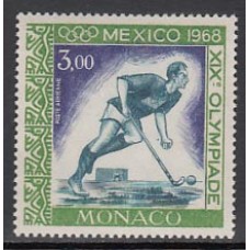 Monaco - Aereo Yvert 92 ** Mnh Deportes. Olimpiadas de Mexico