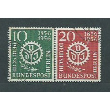 Alemania Berlin Correo 1956 Yvert 123/4 usado