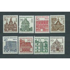 Alemania Berlin Correo 1964 Yvert 219/25 ** Mnh Edificios Historicos