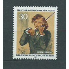 Alemania Berlin Correo 1969 Yvert 322 ** Mnh Música