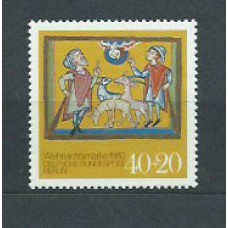 Alemania Berlin Correo 1980 Yvert 594 ** Mnh Navidad