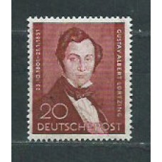 Alemania Berlin Correo 1951 Yvert 60 ** Mnh Música