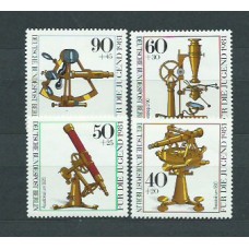 Alemania Berlin Correo 1981 Yvert 602/5 ** Mnh Instrumentos de Optica