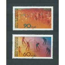 Alemania Berlin Correo 1981 Yvert 606/7 ** Mnh Deportes