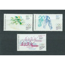 Alemania Berlin Correo 1984 Yvert 677/9 ** Mnh Deportes