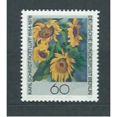 Alemania Berlin Correo 1984 Yvert 689 ** Mnh Flores