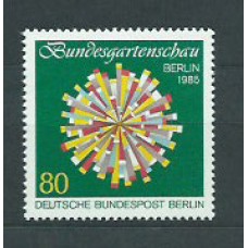 Alemania Berlin Correo 1985 Yvert 699 ** Mnh Exposición de Horticultura