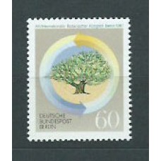 Alemania Berlin Correo 1987 Yvert 747 ** Mnh Flora