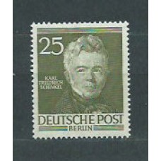 Alemania Berlin Correo 1952 Yvert 84 ** Mnh Personaje