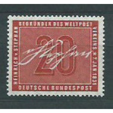 Alemania Federal Correo 1956 Yvert 104 ** Mnh